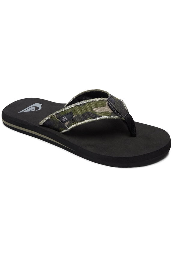 Monkey Abyss Canvas Sandals [Green/Brown/Black