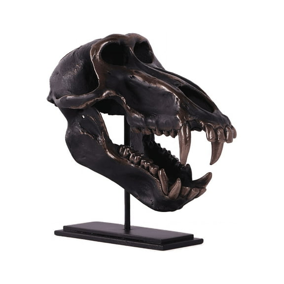 Monkey Baboon Skull Life Size Statue