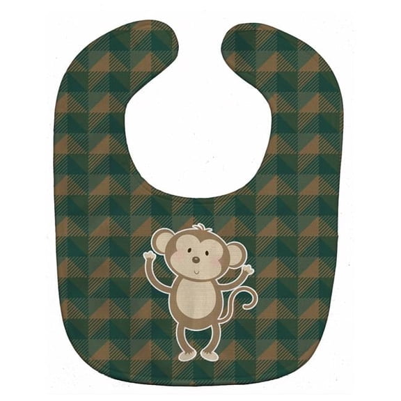 Monkey Baby Bib