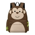 thumbnail image 1 of Monkey Backpack 17 Inch Cartoon Monkey Backpack Large Capacity Daily Commuter, 1 of 5