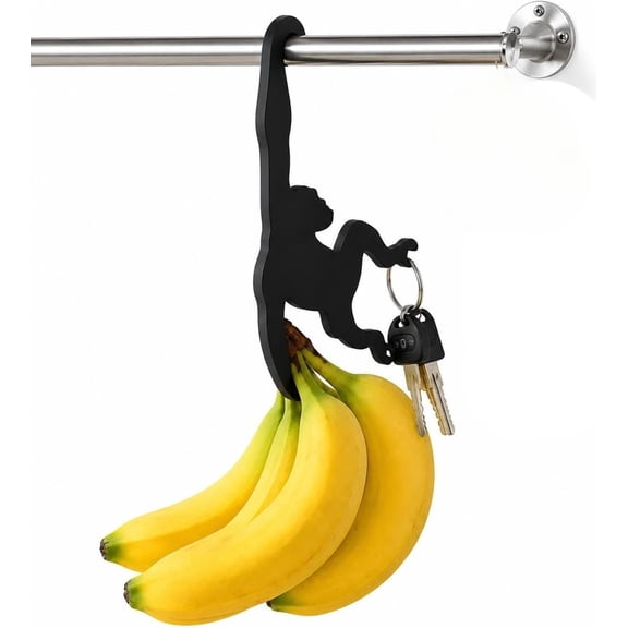 Monkey Banana Holder Hooks, Wood 1PC