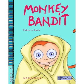 Monkey Bandit Funny Children's Books for Monkey Bandit Takes a Bath, (Paperback)