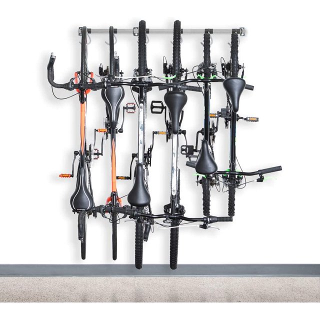 Monkey Bars Garage Bike Rack 2.0 Stores 4 Bikes Heavy Duty Garage