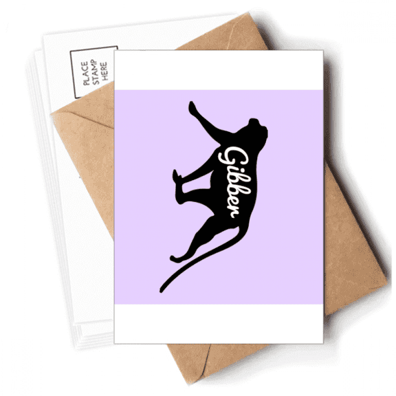 Monkey Braying Yawp  Postcards Envelopes Blank Note Cards Mailing