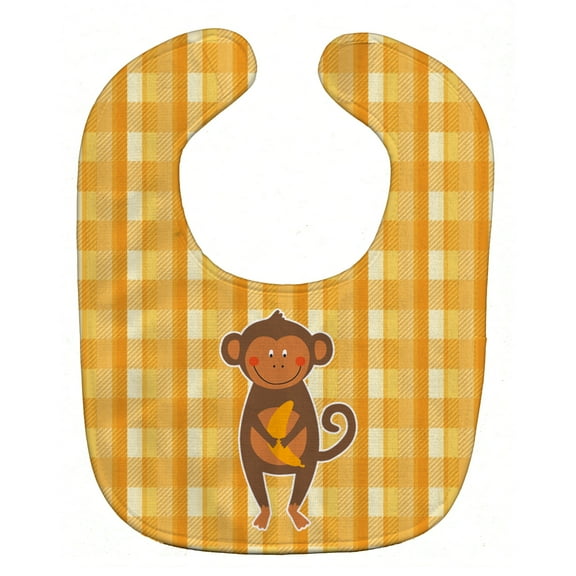 Monkey Business Baby Bib