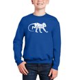 thumbnail image 1 of Monkey Business - Boy's Word Art Crewneck Sweatshirt, 1 of 3