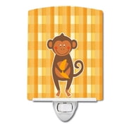Monkey Business Ceramic Night Light