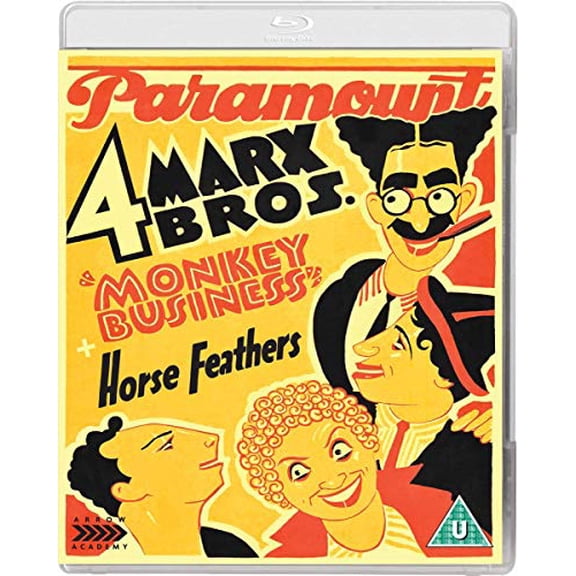 Monkey Business + Horse Feathers (Blu-ray) Norman McLeod