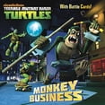 thumbnail image 1 of Pre-Owned Monkey Business (Teenage Mutant Ninja Turtles (Random House)) Paperback, 1 of 1