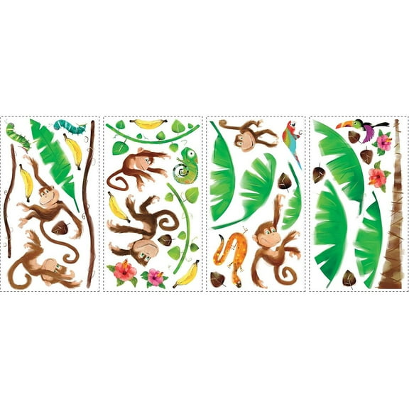 Monkey Business Wall Decals