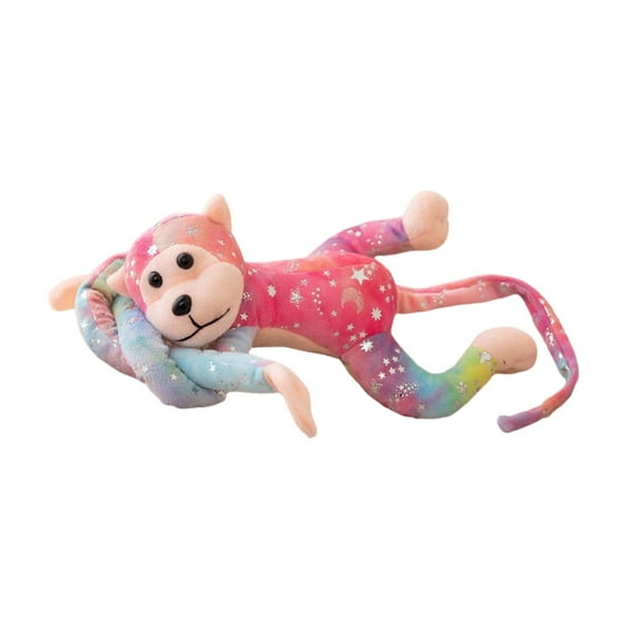 Monkey Cute Plush Doll, Stuffed Animals Plush Toys, Christmas Gifts, Gilded Doll Figurines, Tie-Dyed Curtains with Button Detailing, Plush toys, and Decorative Dolls Are Available