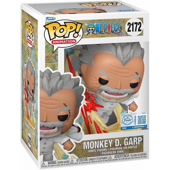 Pop Animation One Piece 3.75 Inch Action Figure Exclusive - Monkey D. Garp #2172