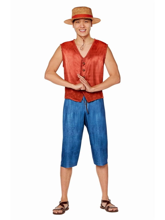 InSpirit Designs, LLC One Piece Monkey D Luffy Adult Costume | Small Male