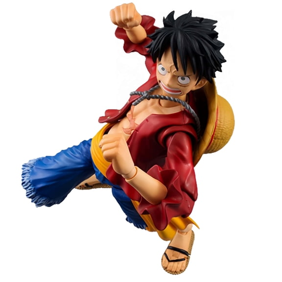 Monkey D. Luffy Articulated Collectible ActionFigure, Renewal Version, MovableJoint Character Statue, Desktop Display, Hobby Gift