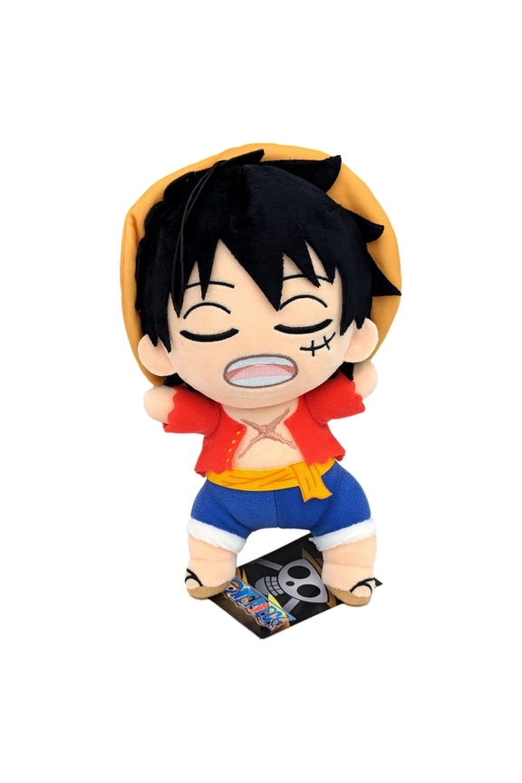 Monkey D. Luffy Sleeping #01 - One Piece 8" Plush (Great Eastern) 474304