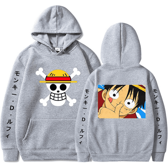 Monkey De Luffy Hoodie Trafal Garr Raucus Pople Costume Sweatshirt Pullover