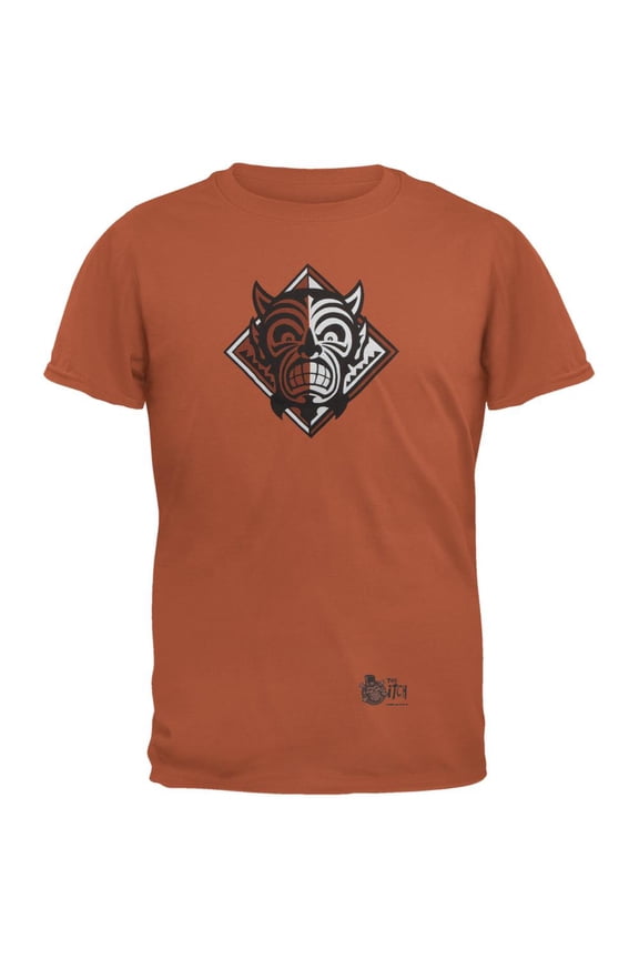 Monkey Demon Logo Red Adult T-Shirt - Medium