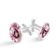 thumbnail image 1 of Monkey Elegant Stainless Steel Cufflink and Shirt Clip Set for Formal Attire - for Weddings and Business Meetings, 1 of 1