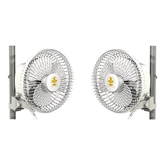 Monkey Fan 16W Fits 0.63" - 0.83" Inch Grow Tent Poles - 2 Pack