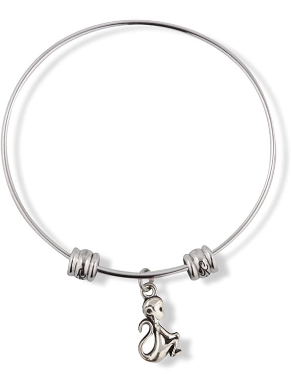 Monkey Fancy Charm Bangle
