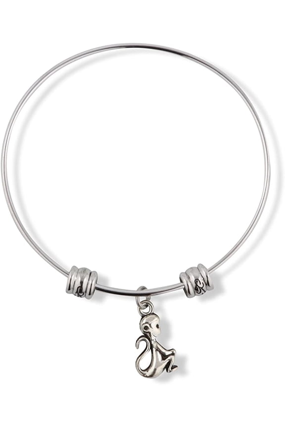Monkey Fancy Charm Bangle