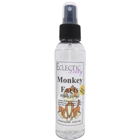 Monkey Farts Room Spray (Double Strength), 4 ounces