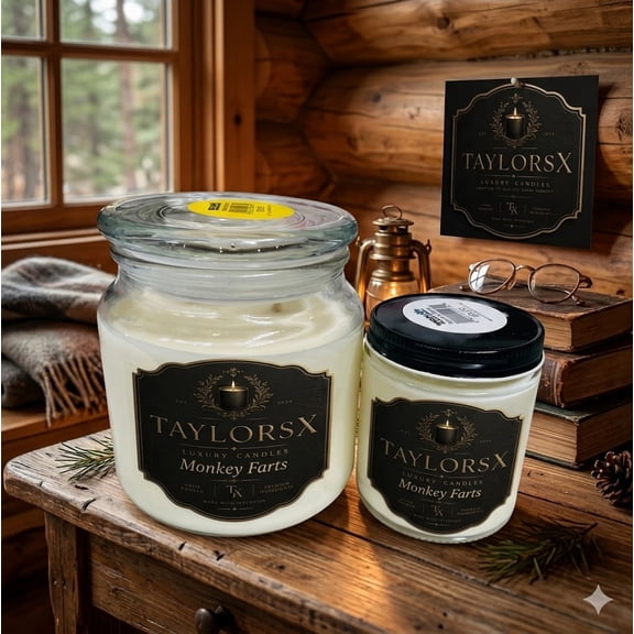 Monkey Farts Scented Candles (14Ounces)