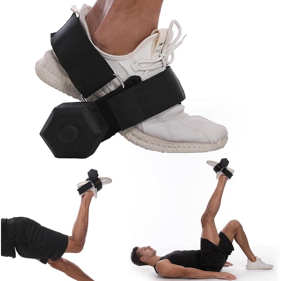 Monkey Foot Dumbbell Attachment for Glute Kickback Women's  Exercise Workouts at  Adjustable Ankle Gym Strap Foot Weights Lifting Attachments Equipment for Men  Curls