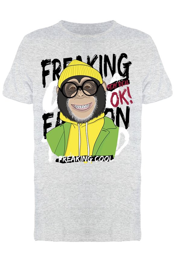 Monkey Freaking Cool Tee Men's -Image by Shutterstock