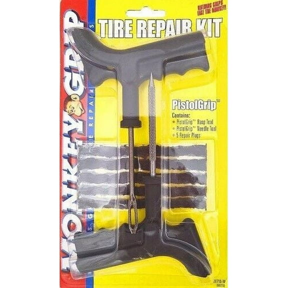 Monkey Grip 22-5-08710-M Pistol Grip Tire Puncture Repair Kit