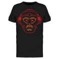 thumbnail image 1 of Monkey Headsets Dark Icon Tee Men's -Image by Shutterstock, 1 of 4