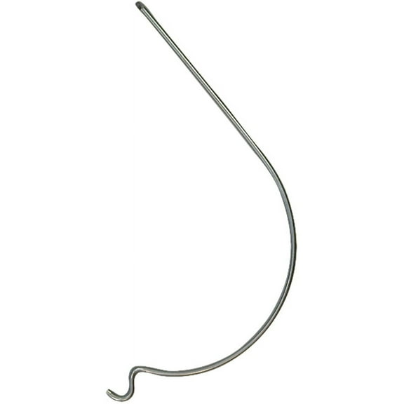 Monkey Hook Flush-Mount Galvanized Silver Picture Hanger 10 lb 4 pk