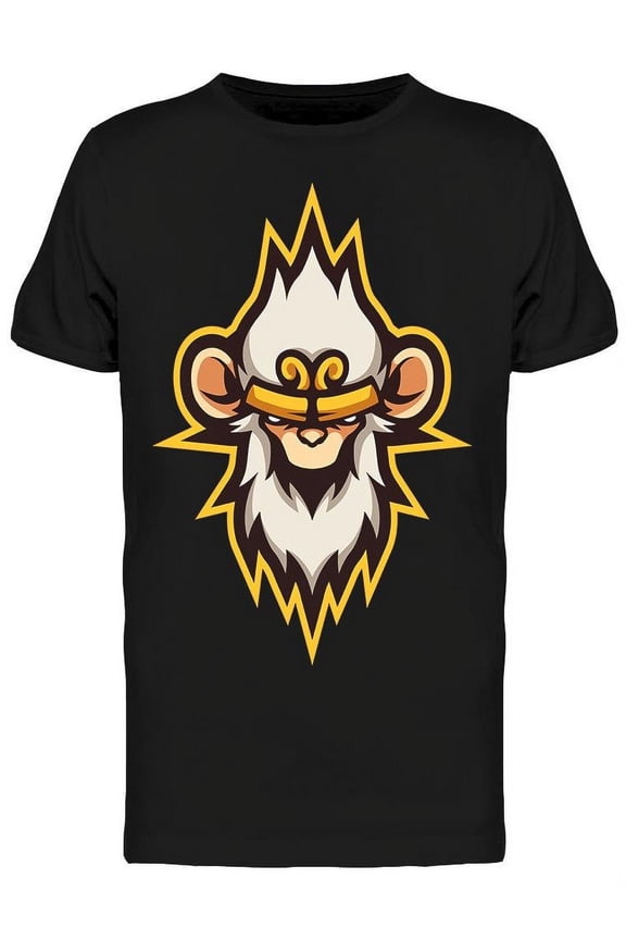 Monkey Icon T-Shirt Men -Image by Shutterstock, Male Small