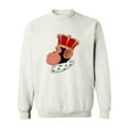 thumbnail image 1 of Monkey In A Crown. Sweatshirt Men -Image by Shutterstock, Male x-Large, 1 of 4