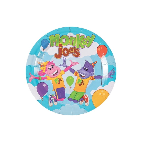 Monkey Joes Dessert Plate - Party Supplies - 250 Pieces