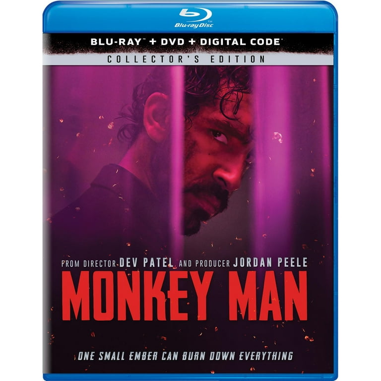 Monkey Man (Blu-ray + DVD + Digital Copy), Universal Studios