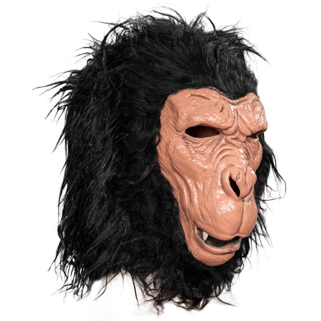 Monke Ripped Mask Monkey Mask Full Man Head Party Animal Halloween Costume Cosplay ...