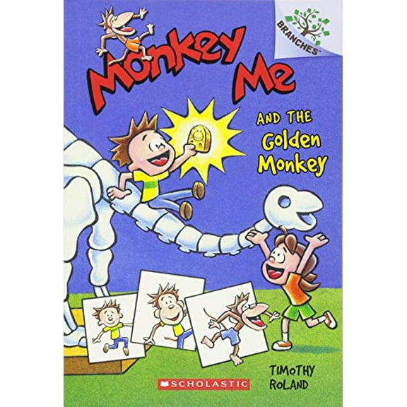 Pre-Owned Monkey Me and the Golden Monkey: A Branches Book (Monkey Me #1) (1) (Paperback) 0545559766 9780545559768