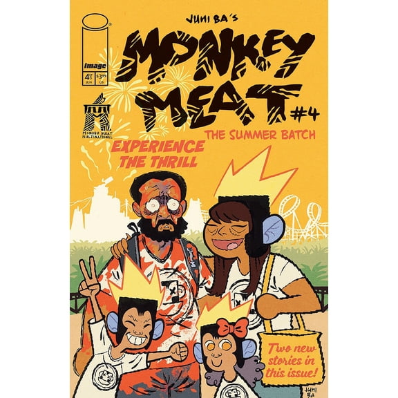 Monkey Meat: The Summer Batch #4 VF ; Image Comic Book