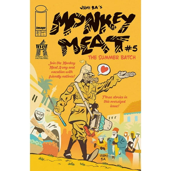 Monkey Meat: The Summer Batch #5 VF ; Image Comic Book