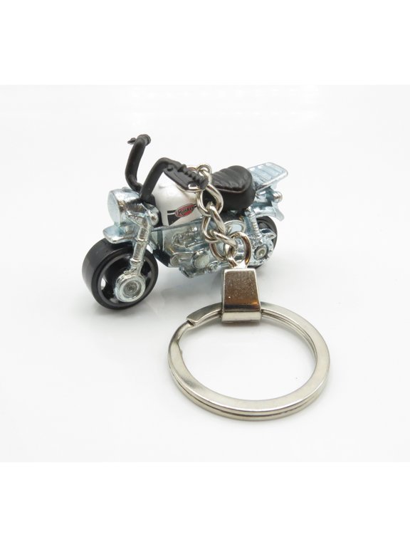 Monkey Motorcycle Bike Rare Novelty Keychain 1:64 Diecast