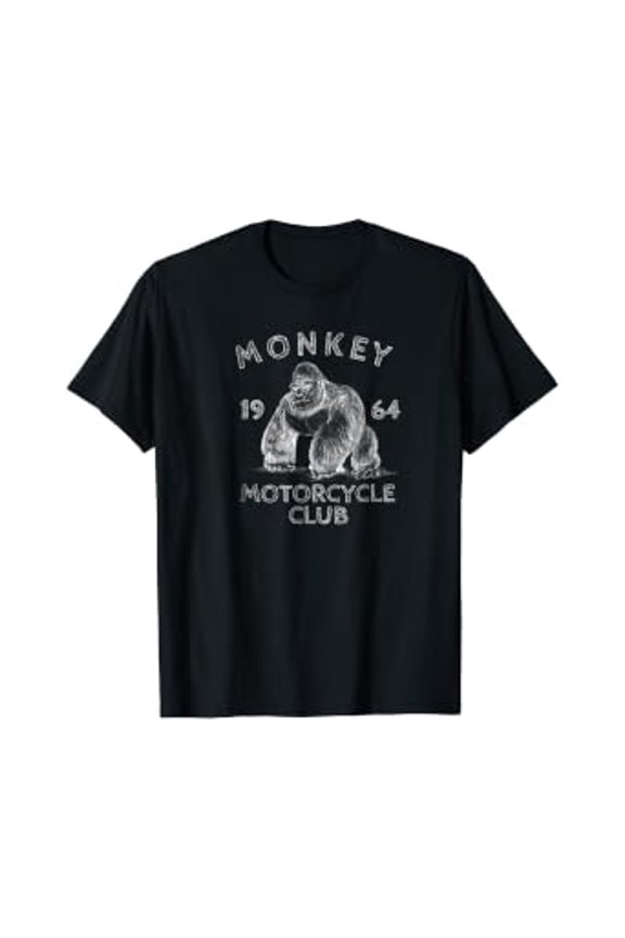 Monkey Motorcycle Club 1964. Monkey Bike Rider T-Shirt, Unisex T-Shirt