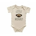 thumbnail image 1 of Monkey Newborn Baby Bodysuit, 1 of 6