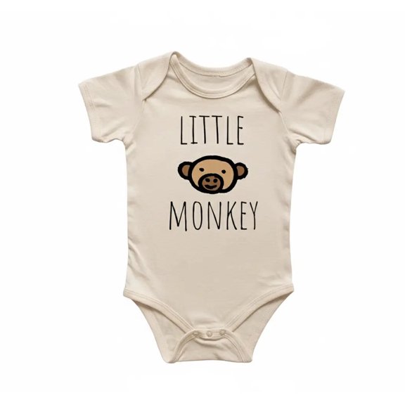 Monkey Newborn Baby Bodysuit