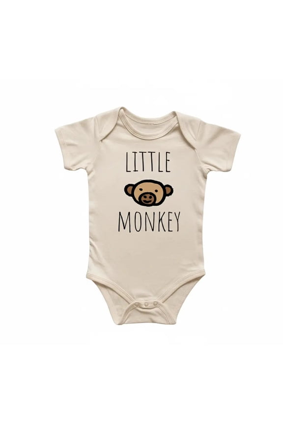 Monkey Newborn Baby Bodysuit