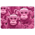 thumbnail image 1 of Monkey Non-Slip Polyester Indoor/Outdoor Carpet Game Mat Bath Rugs Machine Washable, 1 of 6