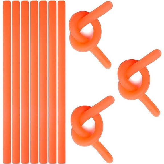 Monkey Noodle Toys - Stretchy String - 10 Pcs Kids Party Favors Bulk Stretchy Toys - Fidget Noodles Tactile Sensory Toys - Stretchy Strings for Kids