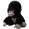 thumbnail image 1 of Monkey Plush , 8 Inch Soft Stuffed Animal, Cuddly Companion Doll, Perfect Birthday Gift,home Decor, 1Pcs Black, 1 of 6