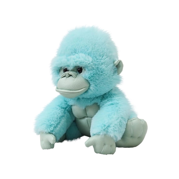 Monkey Plush , 8 Inch Soft Stuffed Animal, Cuddly Companion Doll, Perfect Birthday Gift,home Decor, Blue