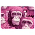 thumbnail image 1 of Monkey Polyester Non-Slip Game Mat Area Rug Floor Carpet Machine Washable, 1 of 6